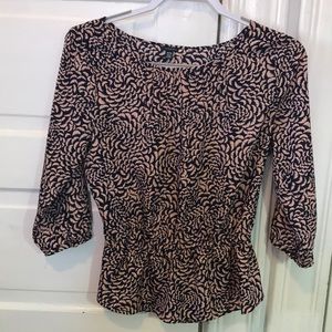 Cute pink and blue top